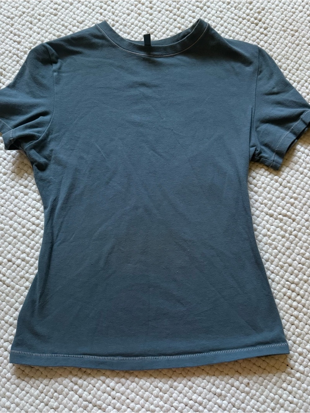 Skims cotton jersey t shirt - kyanite
